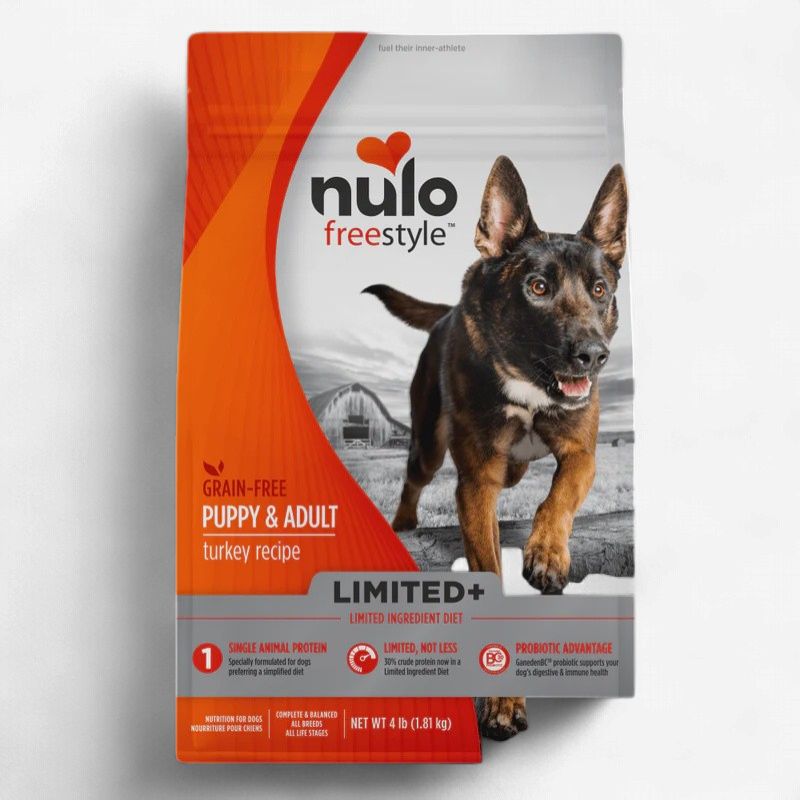 Nulo - Freestyle nourriture a chien ingrédient limité a la dinde, Size: 4lb