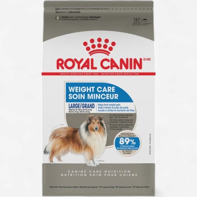Royal Canin- Soins minceur pour grande race 30lbs
