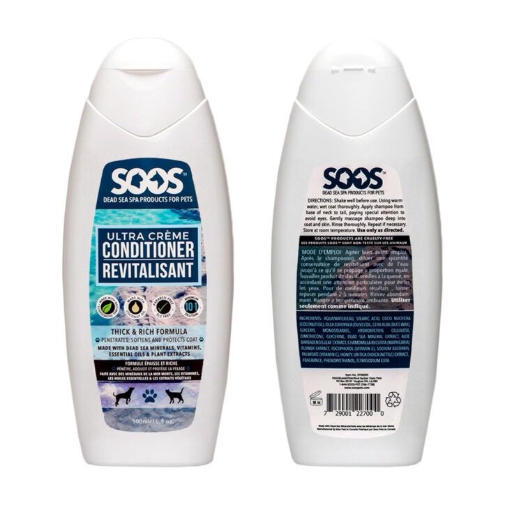 SOOS Pets - Revitalisant ultra crème - 500ml