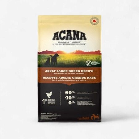 Acana - Adult Large Breed Recipe Dog Food 17kg