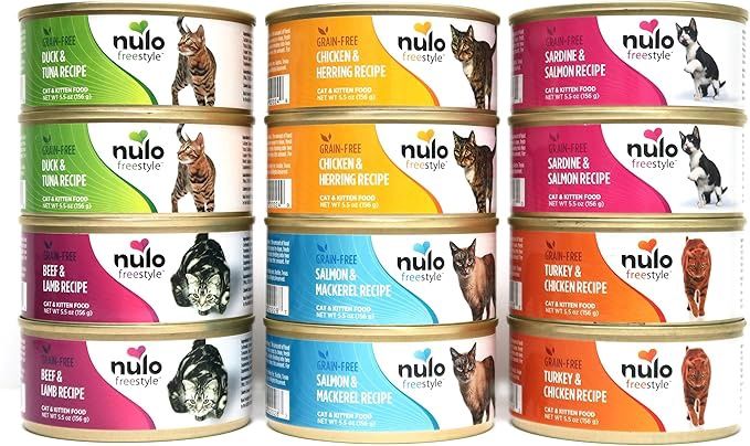 NULO- FreeStyle Chat conserve sans grains  5.5oz