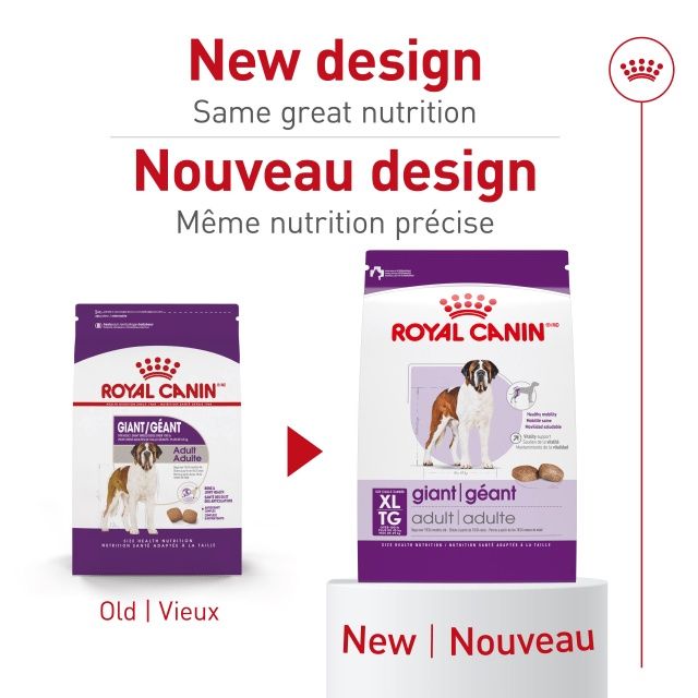 Royal Canin- Race géante  adulte 30lbs