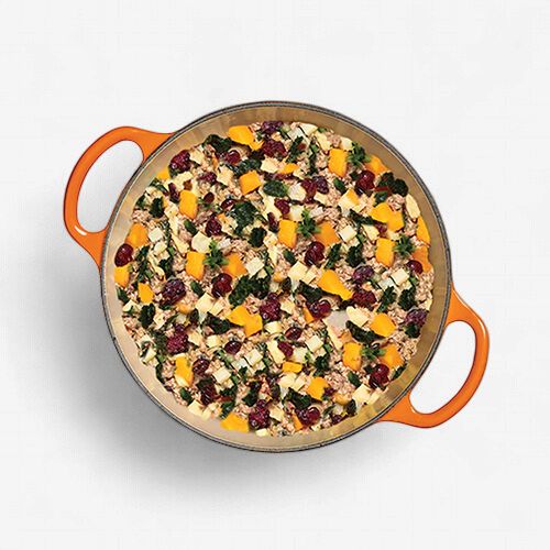 Tom &amp; Sawyer - Gobbler De Dinde - Repas delicatement congelé cuits pour chiens