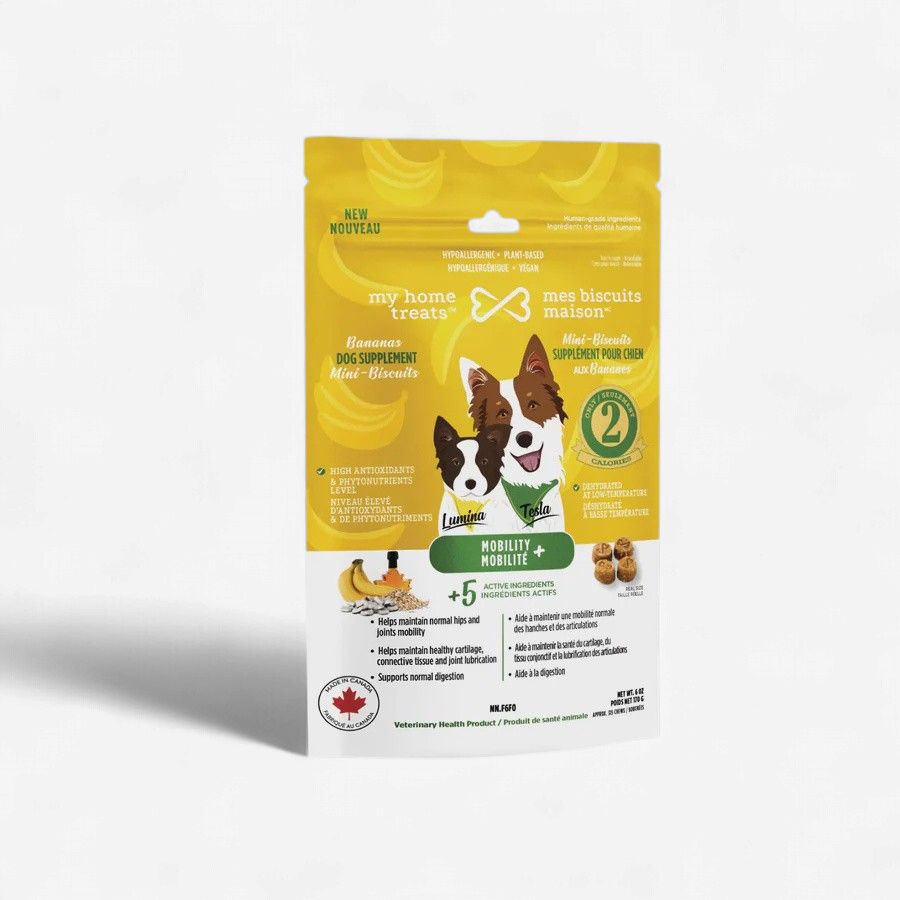 Mes biscuits maison- Biscuit pour chien avec suppléments fonctionnel 170gr