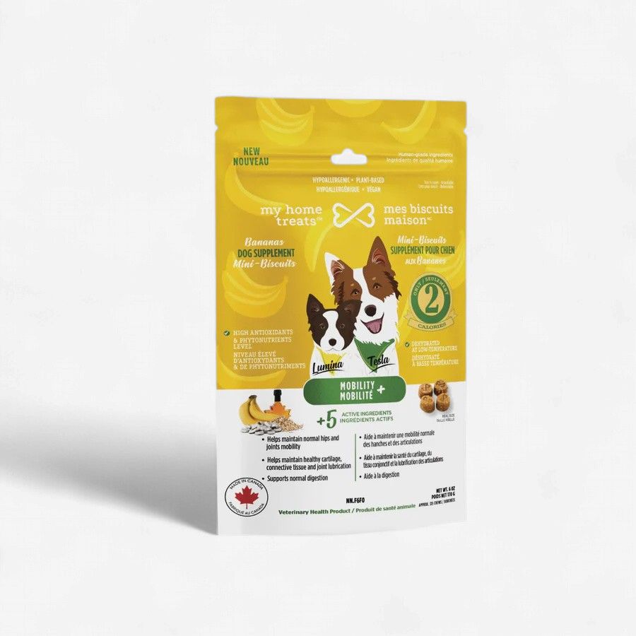 Mes biscuits maison- Biscuit pour chien avec suppléments fonctionnel 170gr