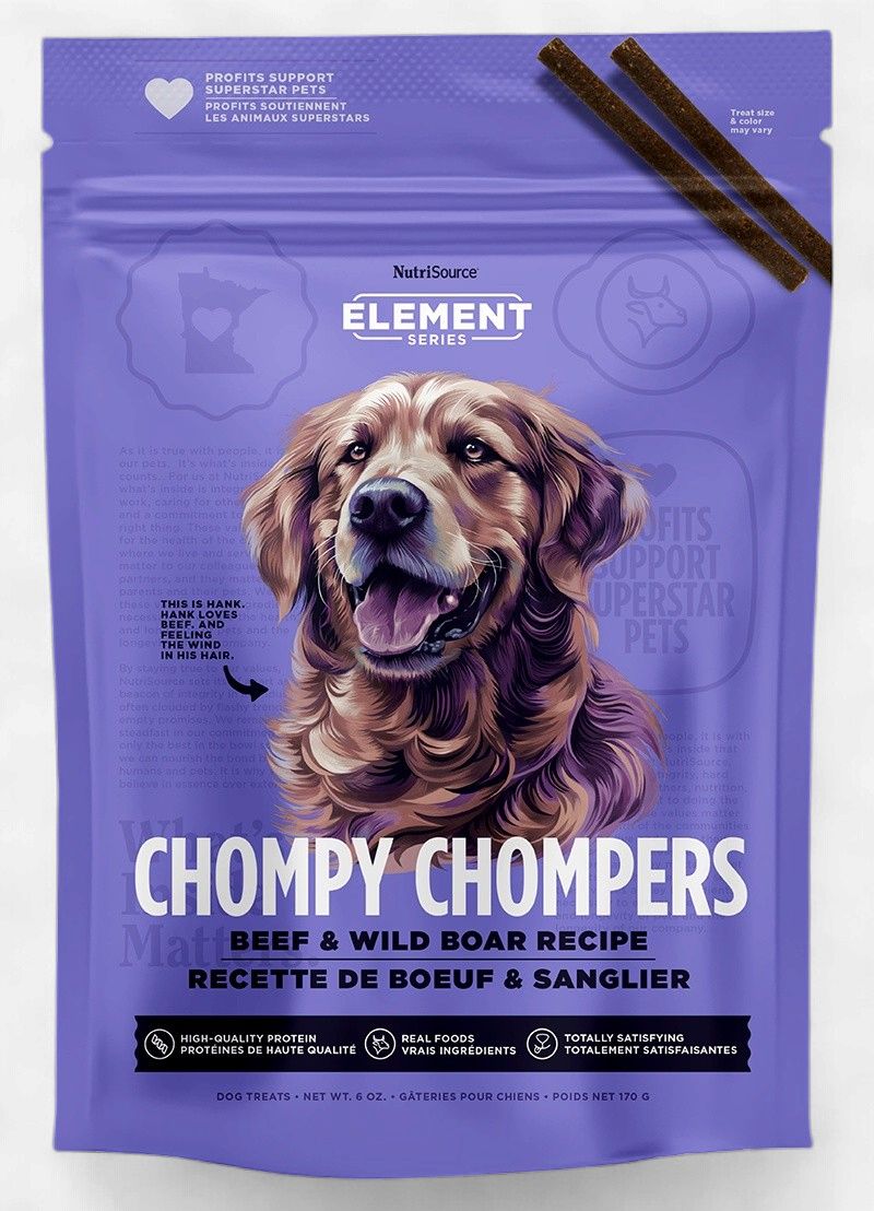 NutriSource -Chompy Chompers Gâterie en baton 6oz