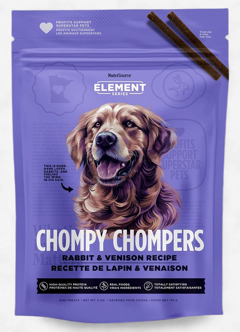 NutriSource -Chompy Chompers Gâterie en baton 6oz