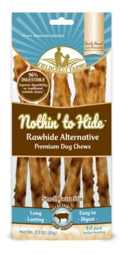 Nothin to Hide - Bâtons à mâcher au boeuf, format: 10 morceaux