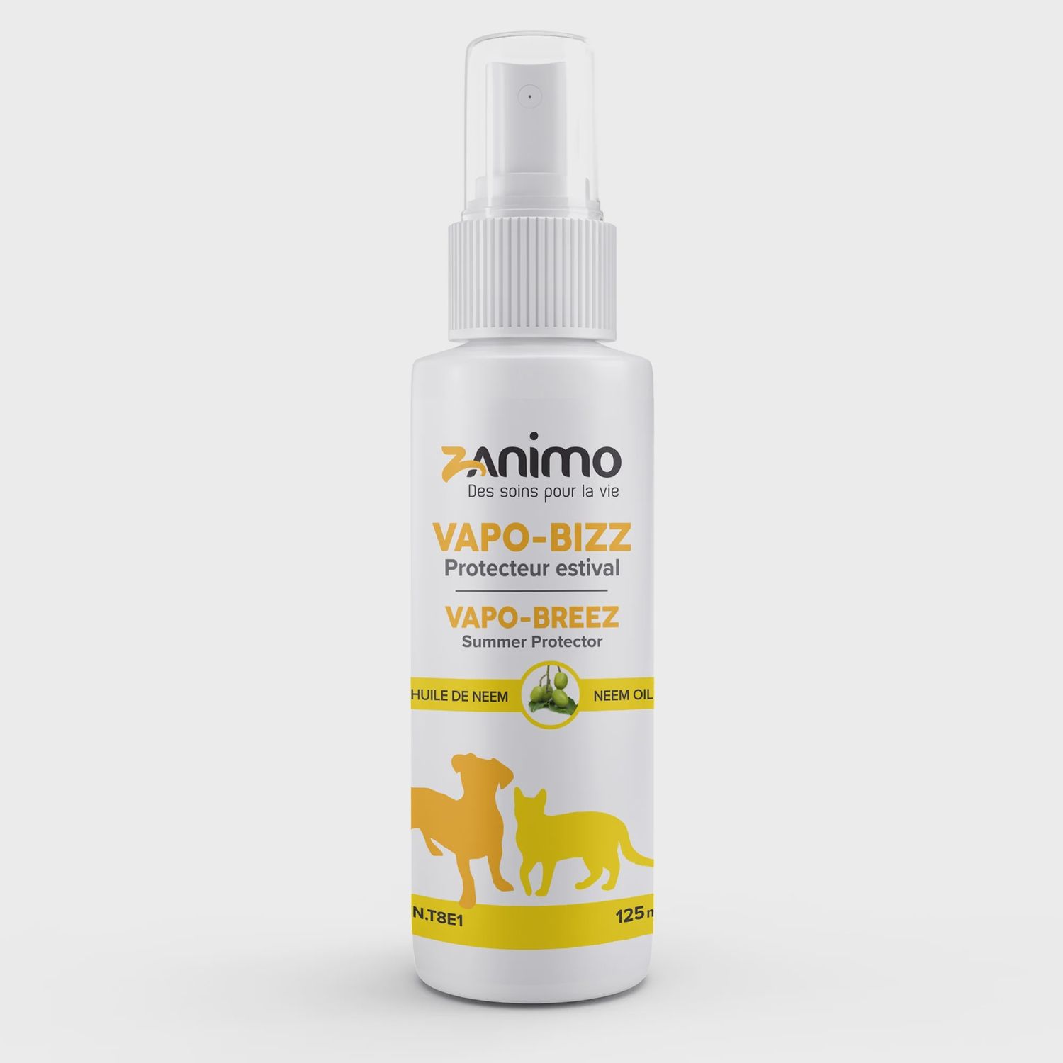 Zanimo- Vapo-Bizz 125ml, anti-moustique