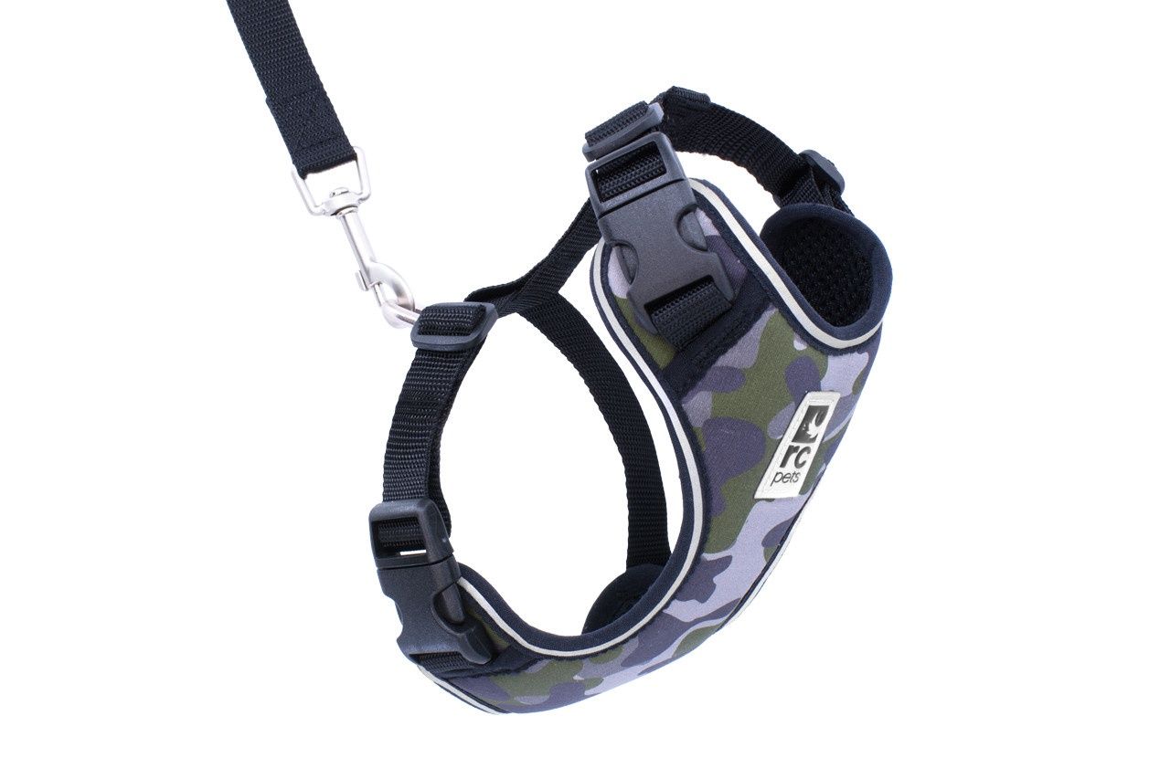 RCPets - Harnais pour chats Aventure ajustable, couleur: Camouflage, taille: Grand