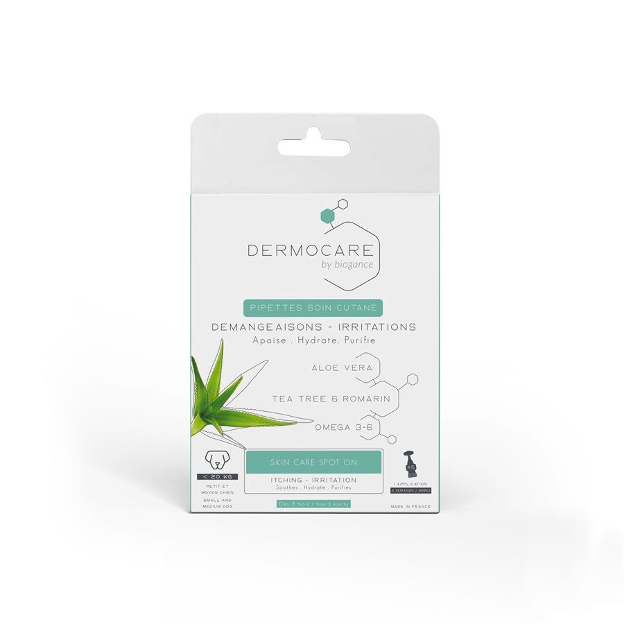 Biogance - Skin Care Pipettes, format: 5 doses, types: chat &amp; petit mammifère