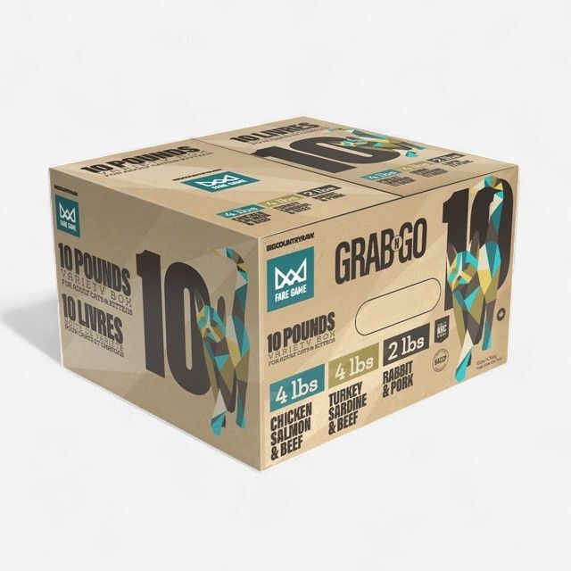 Big Country Raw - Grab N Go Fare Game for Cats 10lbs