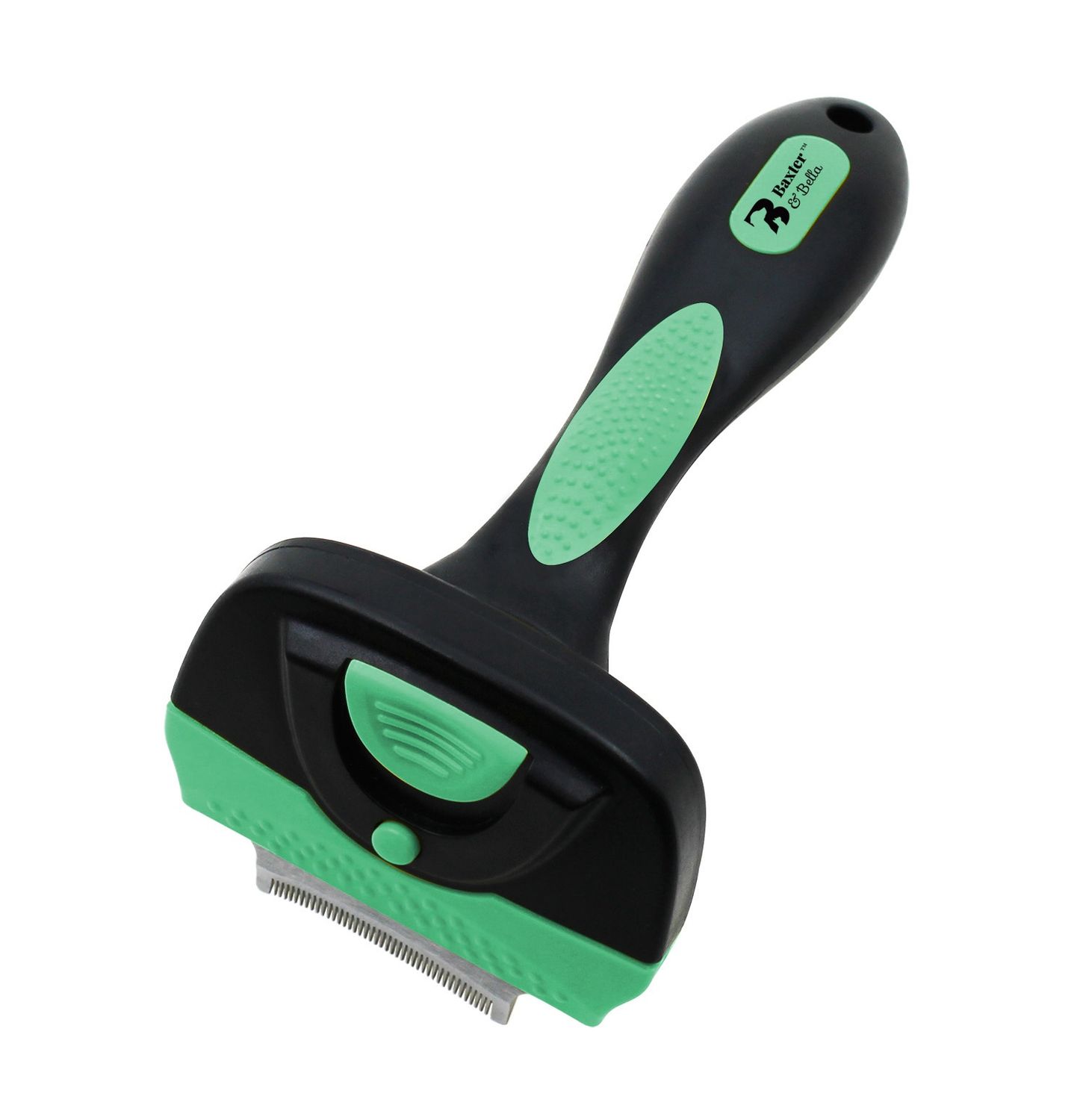 Baxter &amp; Bella - Curved Self-Cleaning Shedding Tool, format: Petit