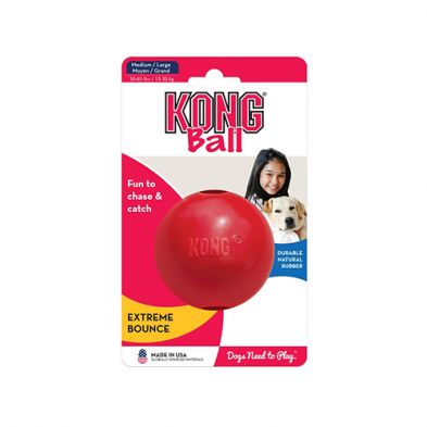 Kong - Ball, format: Medium rouge