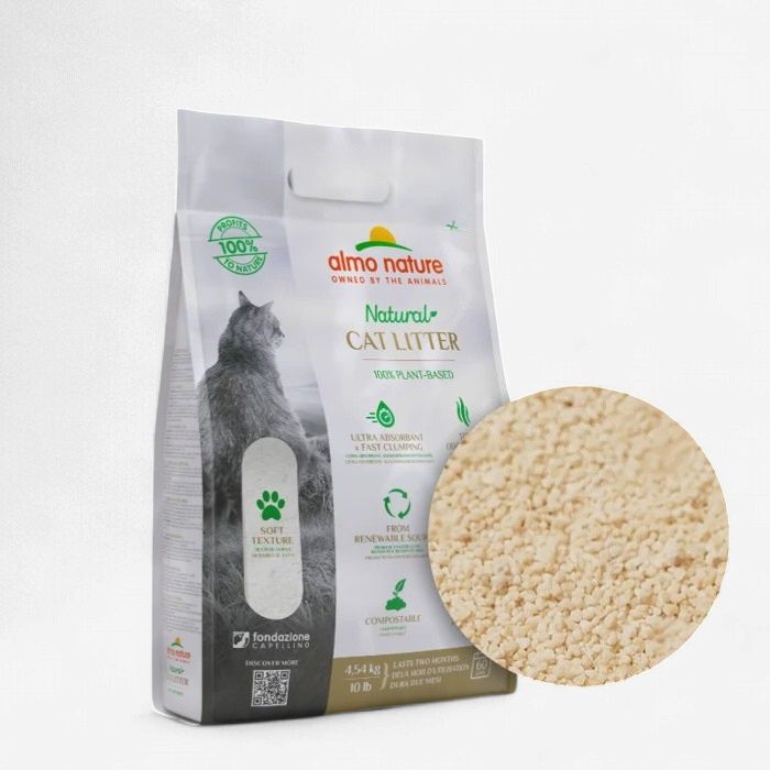 Almo Nature - 100% Plant-Based Cat Litter