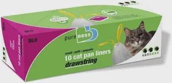 Vanness -Sac pour bac a litiere, format: Petit 10 unités