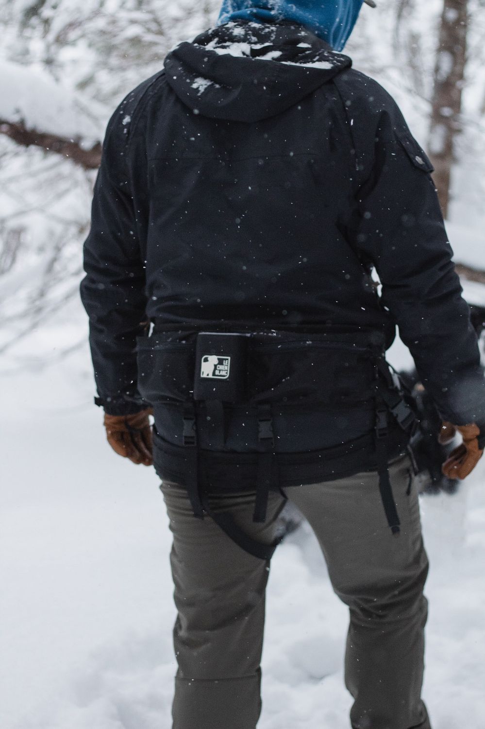 Le Chien Blanc - ceinture de traction Ultimate noir