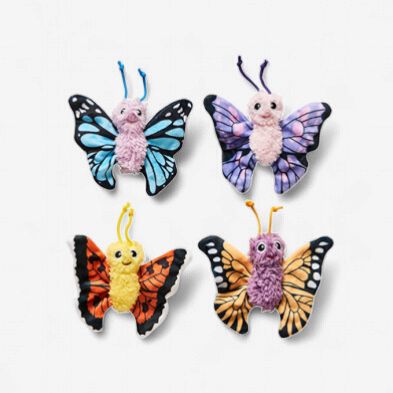 Spot- Pâpillion aime la planète 4 '' assortie