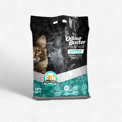 Intersand - Odour Buster Multi-Cat 12kg Clumping Litter