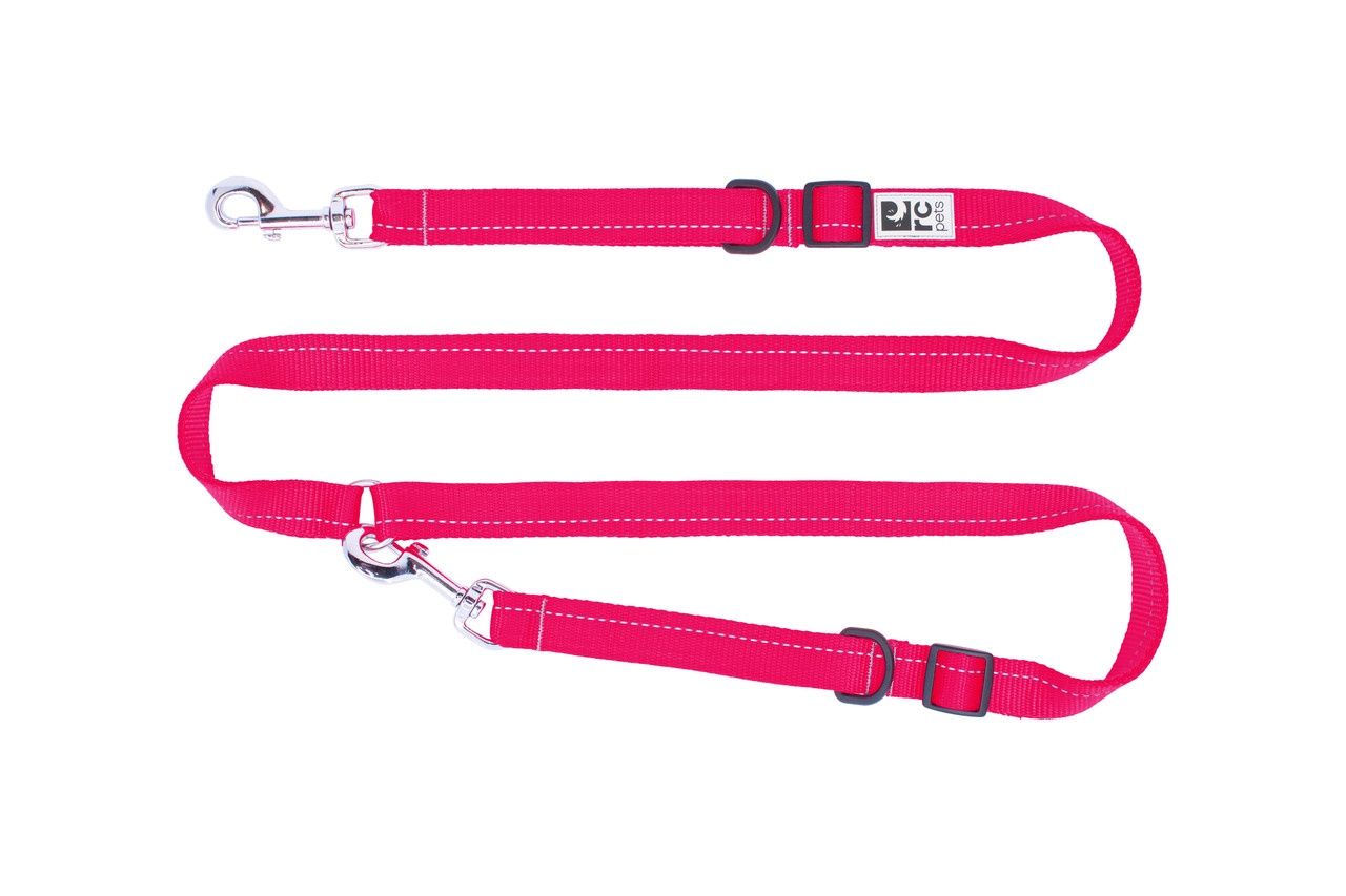 RcPets - Laisse active de base 8'', couleur: Azalée, taille: 1''
