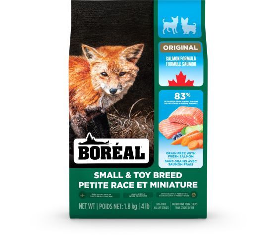 Boréal Original, Grain-Free Small Breed Dog Food - Salmon, format: 1.8kg
