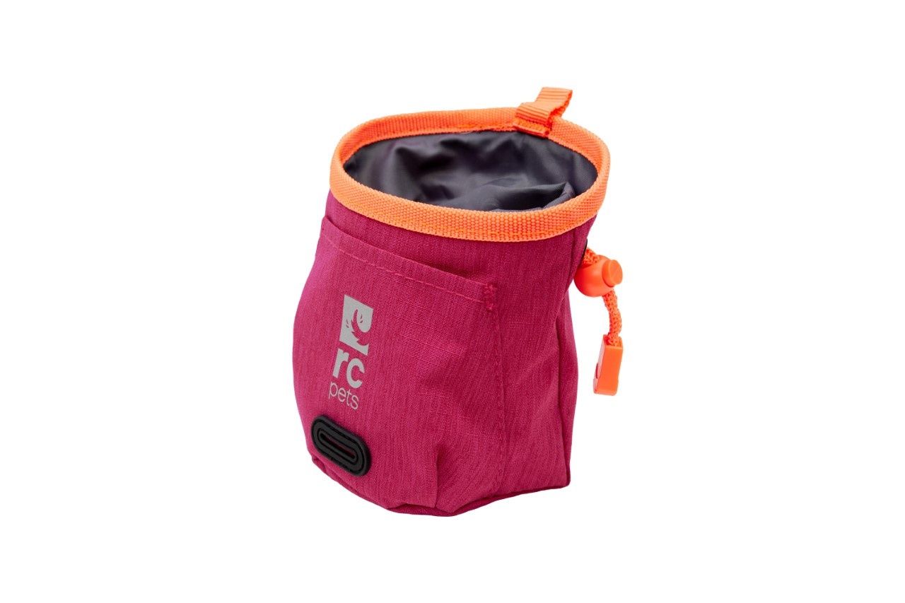 RCPets - Sac à gâteries essentiel, couleur: Azalée chiné