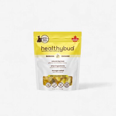 HealthyBud - Dog Treat, Dried Banana Chips 150g