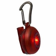 Kong - Rogz - Lumière pour chien résistant a l'eau, couleur: Rouge