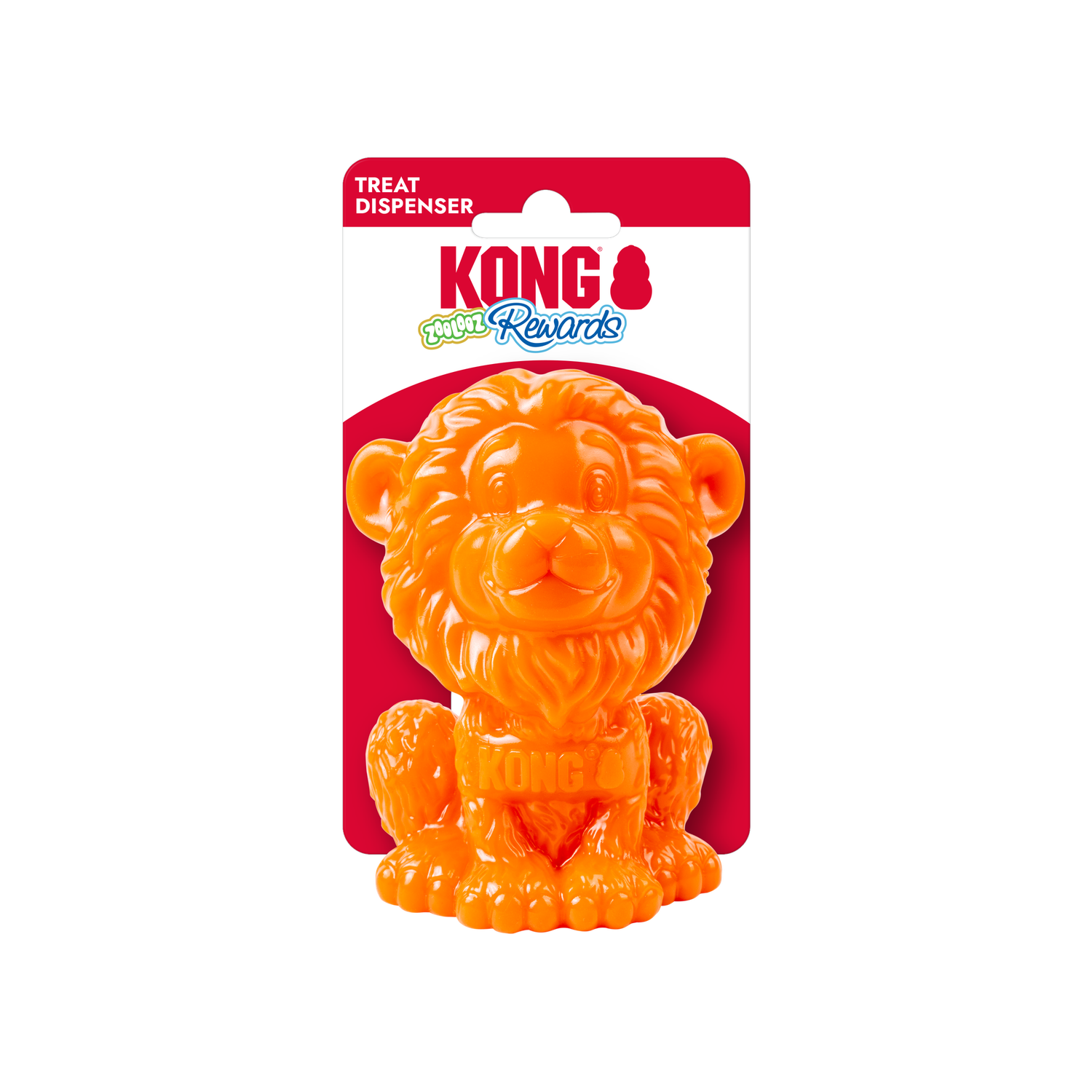Kong - distributeur a gâterie, Zoolooz en forme d'animal, Amimal: Lion