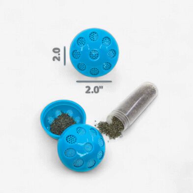 Kong - Ball with Holes and Catnip Ball Blissy