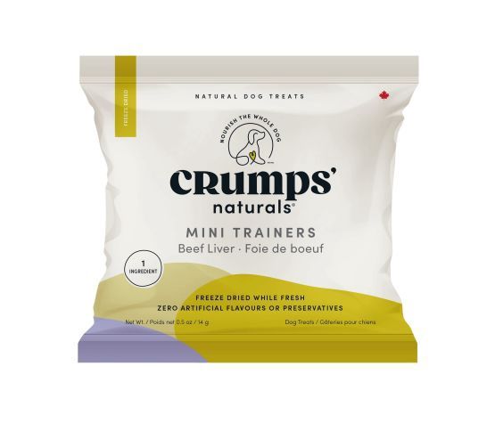 Crumps' - Naturals, Mini Training Bites for Dogs, Beef Liver