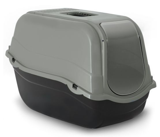 Bergamo - Litter Box with Dome and Door, Romée Eco, couleur: Vert