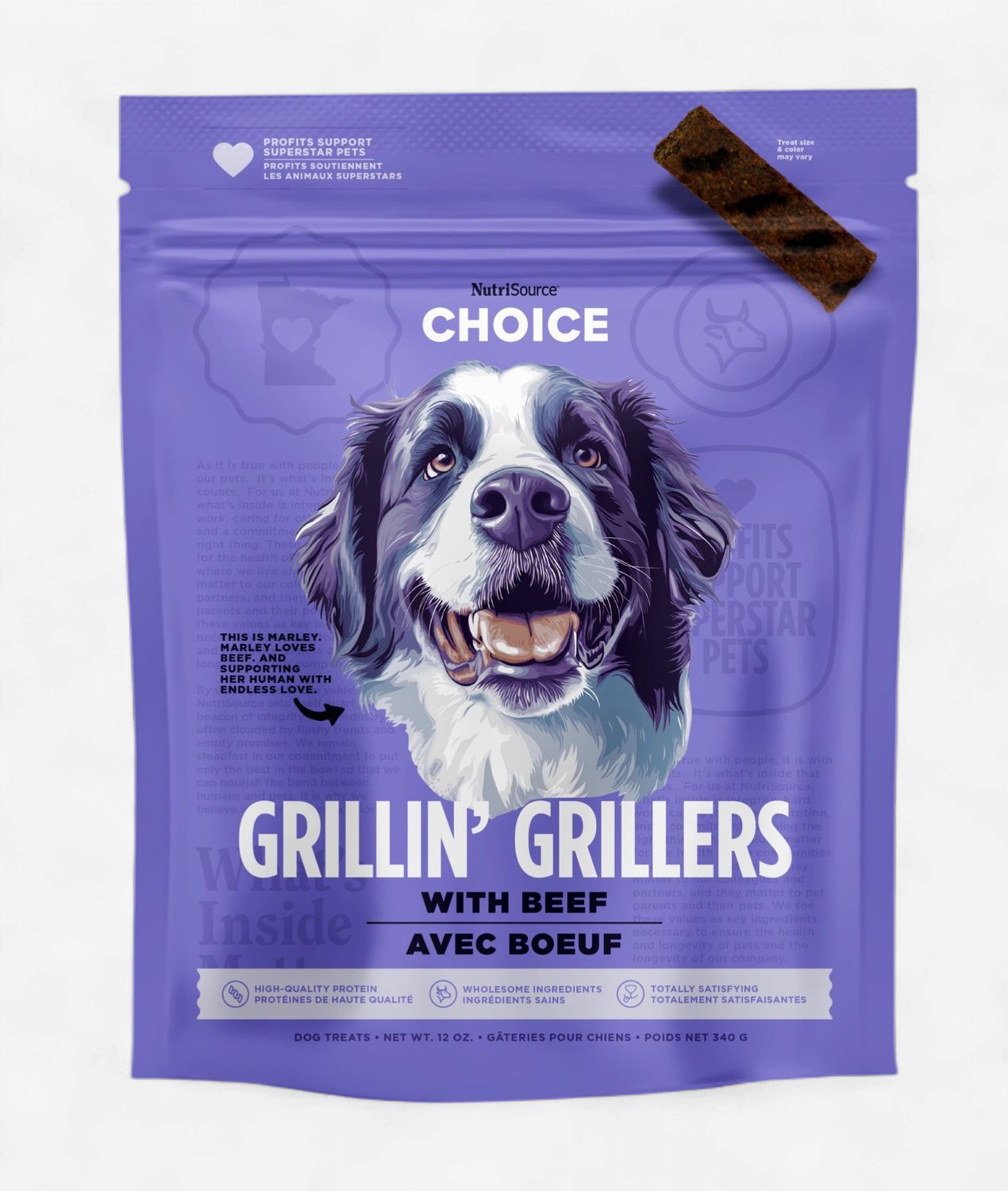 NutriSource - Gateries pour chien, Grillin' Grillers