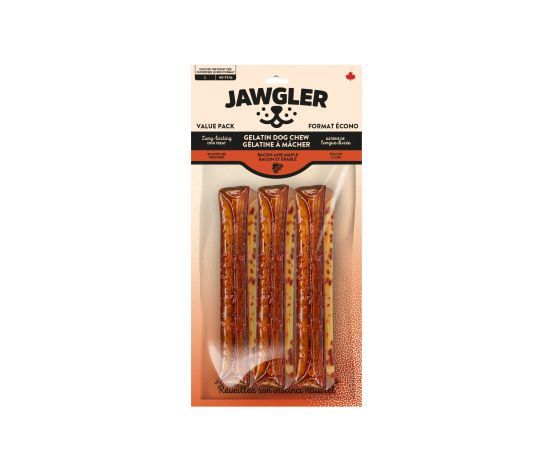 Jawgler - Chewy Gelatin Treat, Bacon &amp; Maple