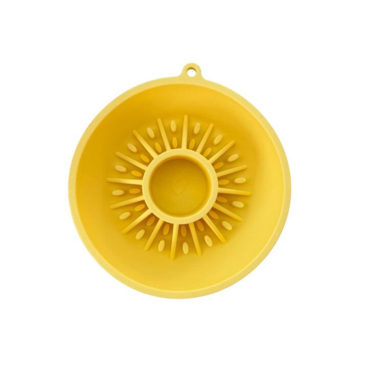 Dog'sCrush - Small Slow Feeder Bowl, couleur: Sungold
