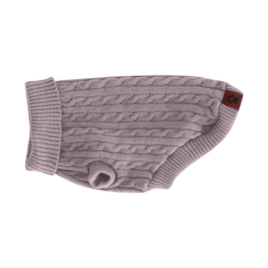 Shedrow K9 - Manteau en tricot torsadé pour chien