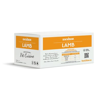 Back 2 Raw - Raw for Dogs - Omni, All Lamb - 4lbs
