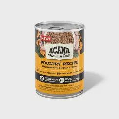 Acana - Wet Dog Food Premium Pâté, 363g, saveur: Volaille