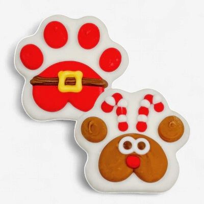 Bosco and Roxy - Christmas Paw