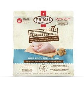 Primal-Crues Lyophilisées pour chat 396gr en forme de croquette