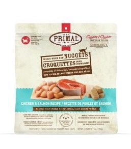 Primal-Crues Lyophilisées pour chat 396gr en forme de croquette