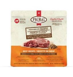 Primal-Croquettes Crues Lyophilisées , pour chien en bouchées