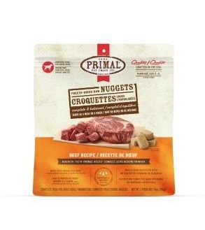 Primal- Crues Lyophilisées , pour chien en forme de croquette