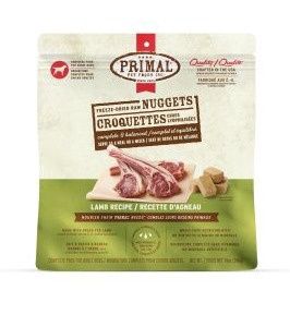 Primal- Crues Lyophilisées , pour chien en forme de croquette