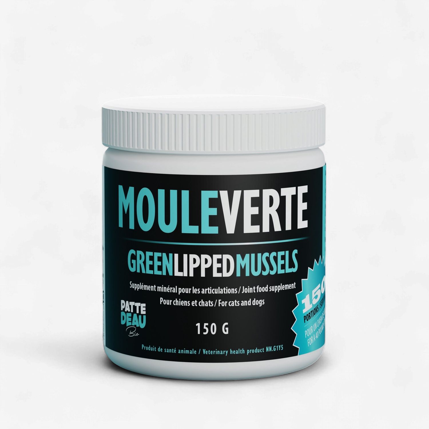Patte D'Eau Bio - Moule Verte, 150gr