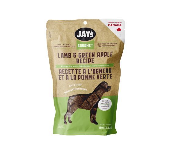 Jay's Gourmet - Dog Treats, Lamb and Green Apple, format: 150 gr