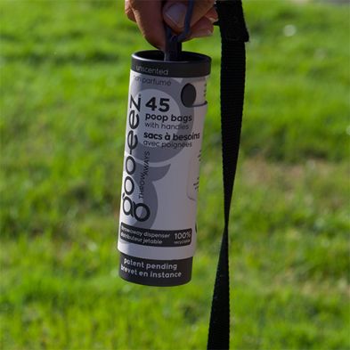 Goo Eez - ThrowAways - disposable waste bag dispenser, format: pqt de 45, odeur: non parfumé