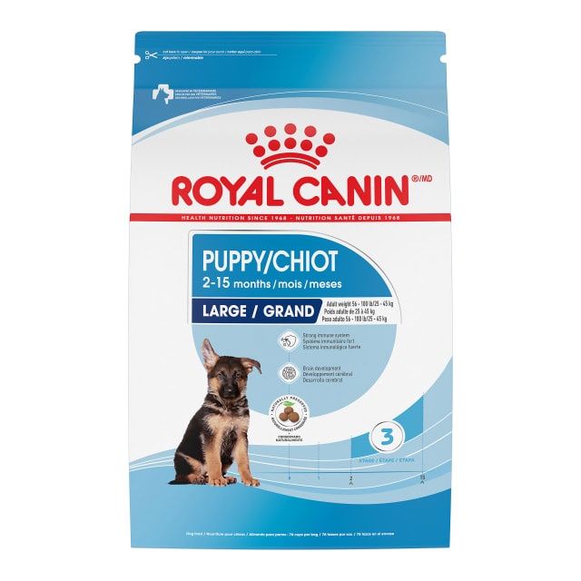 Royal Canin- Chiot de grande race, format: 30lbs