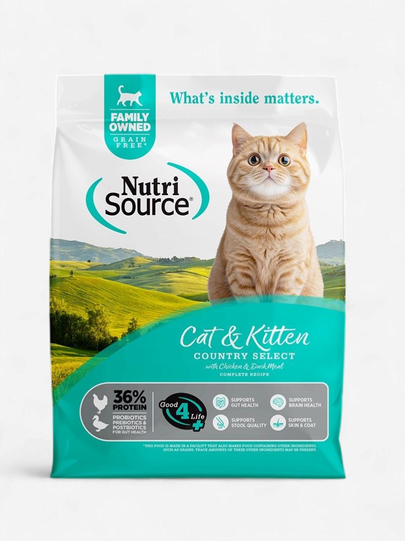 NutriSource - Country Select, Sans Grains, format: 4 lb