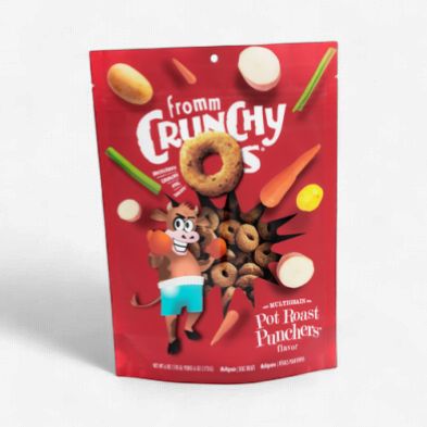 Fromm - Crunchy O'S, gâterie pour chien 6oz, saveur: Pot roast punchers